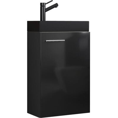 Mid.you , Schwarz , Holzwerkstoff , Sperrholz , 40.5 cm , hängend , Mid.you , Schwarz , Holzwerkstoff , Sperrholz , 40.5 cm , hängend ,