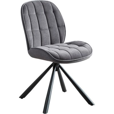 Livetastic , Schwarz, Dunkelgrau , Holz, Metall, Textil , Eukalyptusholz , Sperrholz , 47.5x62x85.5 cm , Sitzfläche 360° drehbar , Esszimmer, Esszimmerstühle, Polsterstühle Livetastic , Schwarz, Dunkelgrau , Holz, Metall, Textil , Eukalyptusholz , Sperrholz , 47.5x62x85.5 cm , Sitzfläche 360° drehbar , Esszimmer, Esszimmerstühle, Polsterstühle