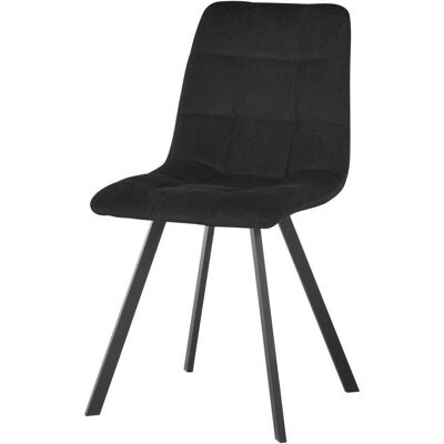 Livetastic , Schwarz , Holz, Metall, Textil , Pappel , Sperrholz , 45x88x55 cm , Esszimmer, Esszimmerstühle, Polsterstühle Livetastic , Schwarz , Holz, Metall, Textil , Pappel , Sperrholz , 45x88x55 cm , Esszimmer, Esszimmerstühle, Polsterstühle