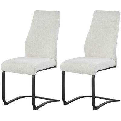Mid.you , Creme , Metall , 43x98x59 cm , Oeko-Tex® Standard 100, FSC 100% , Esszimmer, Esszimmerstühle, Polsterstühle Mid.you , Creme , Metall , 43x98x59 cm , Oeko-Tex® Standard 100, FSC 100% , Esszimmer, Esszimmerstühle, Polsterstühle