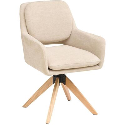 Livetastic , Beige , Holz, Metall, Textil , Eiche, Pappel , massiv, Sperrholz , Füllung: Schaumstoff , 59x89x65 cm , Sitzfläche 360° drehbar , Esszimmer, Esszimmerstühle, Polsterstühle Livetastic , Beige , Holz, Metall, Textil , Eiche, Pappel , massiv, Sperrholz , Füllung: Schaumstoff , 59x89x65 cm , Sitzfläche 360° drehbar , Esszimmer, Esszimmerstühle, Polsterstühle