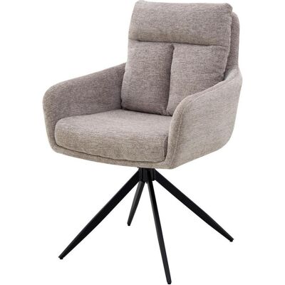 Livetastic , Taupe , Holz, Metall, Textil , Pappel , Sperrholz , 59x91x61.5 cm , Sitzfläche 360° drehbar , Esszimmer, Esszimmerstühle, Polsterstühle Livetastic , Taupe , Holz, Metall, Textil , Pappel , Sperrholz , 59x91x61.5 cm , Sitzfläche 360° drehbar , Esszimmer, Esszimmerstühle, Polsterstühle