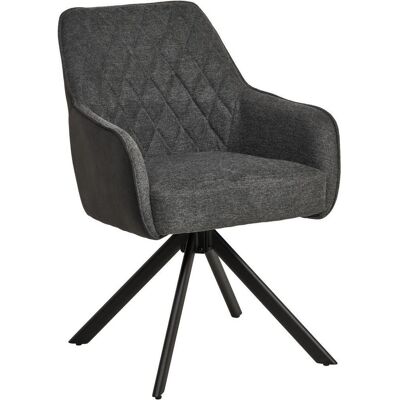 Livetastic , Grau , Holz, Metall, Textil , Pappel , Sperrholz , 57x84x63 cm , Sitzfläche 360° drehbar , Esszimmer, Esszimmerstühle, Polsterstühle Livetastic , Grau , Holz, Metall, Textil , Pappel , Sperrholz , 57x84x63 cm , Sitzfläche 360° drehbar , Esszimmer, Esszimmerstühle, Polsterstühle