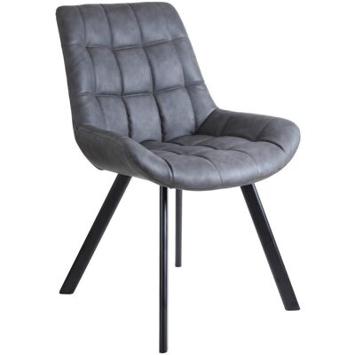Livetastic , Grau, Schwarz , Metall, Textil , 56x84x60 cm , Esszimmer, Esszimmerstühle, Lederstühle Esszimmer, Lederlook Stühle Livetastic , Grau, Schwarz , Metall, Textil , 56x84x60 cm , Esszimmer, Esszimmerstühle, Lederstühle Esszimmer, Lederlook Stühle