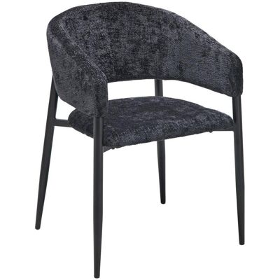Mid.you , Anthrazit , Holz, Metall, Textil , Pappel , Sperrholz , 50x82x59 cm , inklusive Armlehnen , Esszimmer, Esszimmerstühle, Polsterstühle Mid.you , Anthrazit , Holz, Metall, Textil , Pappel , Sperrholz , 50x82x59 cm , inklusive Armlehnen , Esszimmer, Esszimmerstühle, Polsterstühle