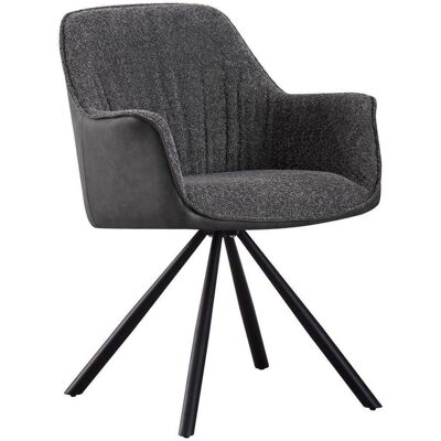 Mid.you , Grau , Holz, Metall, Textil , Pappel , Sperrholz , 62x82x62 cm , Fsc, Bsci , inklusive Armlehnen , Esszimmer, Esszimmerstühle, Lederstühle Esszimmer, Lederlook Stühle Mid.you , Grau , Holz, Metall, Textil , Pappel , Sperrholz , 62x82x62 cm , Fsc, Bsci , inklusive Armlehnen , Esszimmer, Esszimmerstühle, Lederstühle Esszimmer, Lederlook Stühle