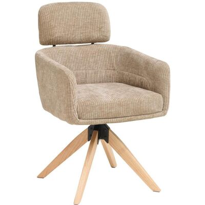 Livetastic , Beige , Holz, Metall, Textil , Eiche, Pappel , massiv, Sperrholz , 60x90x69 cm , Sitzfläche 360° drehbar , Esszimmer, Esszimmerstühle, Polsterstühle Livetastic , Beige , Holz, Metall, Textil , Eiche, Pappel , massiv, Sperrholz , 60x90x69 cm , Sitzfläche 360° drehbar , Esszimmer, Esszimmerstühle, Polsterstühle