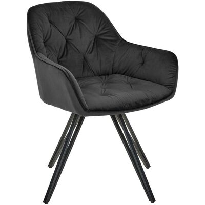 Livetastic , Schwarz , Holz, Metall, Textil , Pappel , Sperrholz , 61x82x62 cm , Bsci , inklusive Armlehnen , Esszimmer, Esszimmerstühle, Polsterstühle Livetastic , Schwarz , Holz, Metall, Textil , Pappel , Sperrholz , 61x82x62 cm , Bsci , inklusive Armlehnen , Esszimmer, Esszimmerstühle, Polsterstühle