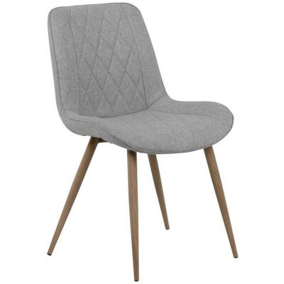 Mid.you , Hellgrau , Metall , 53x84.5x58 cm , Esszimmer, Esszimmerstühle, Polsterstühle Mid.you , Hellgrau , Metall , 53x84.5x58 cm , Esszimmer, Esszimmerstühle, Polsterstühle