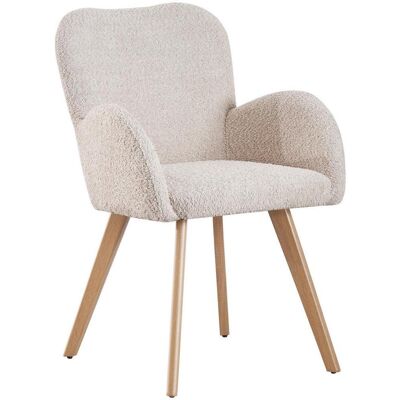 Mid.you , Eichefarben, Beige , Metall , 57x85x63 cm , Fsc, Bsci , Esszimmer, Esszimmerstühle, Polsterstühle Mid.you , Eichefarben, Beige , Metall , 57x85x63 cm , Fsc, Bsci , Esszimmer, Esszimmerstühle, Polsterstühle