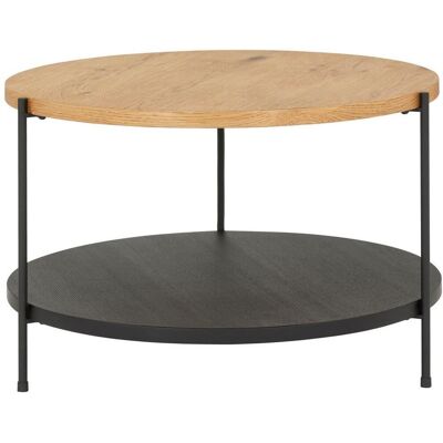 Möbelix , Naturfarben, Schwarz , Holz, Metall, Holzwerkstoff , Eiche , furniert , rund , 60x40x60 cm , Wohnzimmer, Wohnzimmertische, Couchtische, Couchtische rund Möbelix , Naturfarben, Schwarz , Holz, Metall, Holzwerkstoff , Eiche , furniert , rund , 60x40x60 cm , Wohnzimmer, Wohnzimmertische, Couchtische, Couchtische rund