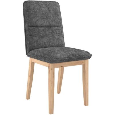 James Wood , Anthrazit , Holz, Textil , Eiche , vollmassiv , 47x91x44 cm , Esszimmer, Esszimmerstühle, Polsterstühle James Wood , Anthrazit , Holz, Textil , Eiche , vollmassiv , 47x91x44 cm , Esszimmer, Esszimmerstühle, Polsterstühle