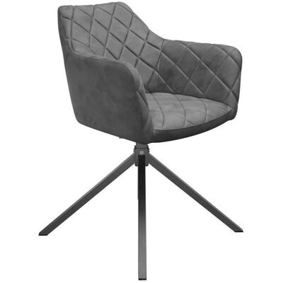 Möbelix , Schwarz, Hellgrau , Metall, Textil , 58x81x54 cm , Sitzfläche 360° drehbar , Esszimmer, Esszimmerstühle, Polsterstühle Möbelix , Schwarz, Hellgrau , Metall, Textil , 58x81x54 cm , Sitzfläche 360° drehbar , Esszimmer, Esszimmerstühle, Polsterstühle