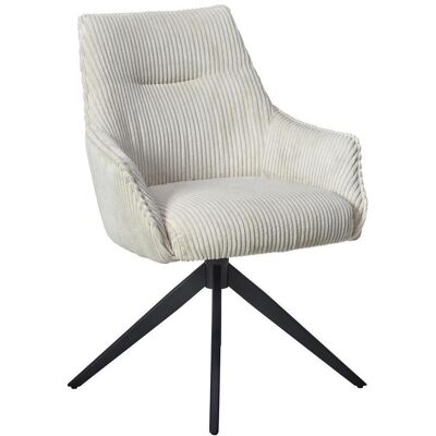 Mid.you , Beige , Metall, Textil , 61x87x65 cm , Sitzfläche 360° drehbar , Esszimmer, Esszimmerstühle, Polsterstühle Mid.you , Beige , Metall, Textil , 61x87x65 cm , Sitzfläche 360° drehbar , Esszimmer, Esszimmerstühle, Polsterstühle