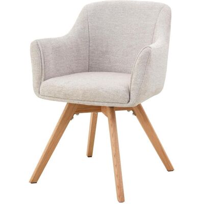 Livetastic , Creme , Holz, Metall, Textil , Eiche, Pappel , massiv, Sperrholz , 61x85.5x63.5 cm , Sitzfläche 360° drehbar , Esszimmer, Esszimmerstühle, Polsterstühle Livetastic , Creme , Holz, Metall, Textil , Eiche, Pappel , massiv, Sperrholz , 61x85.5x63.5 cm , Sitzfläche 360° drehbar , Esszimmer, Esszimmerstühle, Polsterstühle