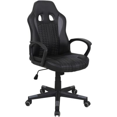 Mid.you , Grau, Schwarz , Kunststoff, Textil , 56x104-113x64 cm , Wippmechanik mit Härtegradeinstellung, Sitzfläche 360° drehbar, inklusive Armlehnen , Büromöbel, Bürostühle, Gaming Stühle Mid.you , Grau, Schwarz , Kunststoff, Textil , 56x104-113x64 cm , Wippmechanik mit Härtegradeinstellung, Sitzfläche 360° drehbar, inklusive Armlehnen , Büromöbel, Bürostühle, Gaming Stühle