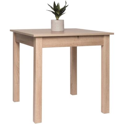 Bigbuy Home Coburg Ausziehbarer Esstisch - Braun - 80-120 x 80 x 76,5 cm Bigbuy Home Coburg Ausziehbarer Esstisch - Braun - 80-120 x 80 x 76,5 cm