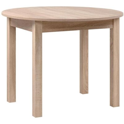 P & B , Sonoma Eiche , Holzwerkstoff , rund , 100x75x100 cm , ausziehbar , P & B , Sonoma Eiche , Holzwerkstoff , rund , 100x75x100 cm , ausziehbar ,