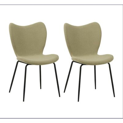 Mid.you , Grün , Metall , 50x88.5x42 cm , Esszimmer, Esszimmerstühle, Stuhlsets Esszimmer Mid.you , Grün , Metall , 50x88.5x42 cm , Esszimmer, Esszimmerstühle, Stuhlsets Esszimmer