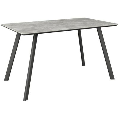 Möbelix , Grau, Schwarz , Metall, Keramik, Holzwerkstoff , rechteckig , 120x76x80 cm , Esszimmer, Esszimmertische, Esstische, Holztische, Esstische Holz Möbelix , Grau, Schwarz , Metall, Keramik, Holzwerkstoff , rechteckig , 120x76x80 cm , Esszimmer, Esszimmertische, Esstische, Holztische, Esstische Holz