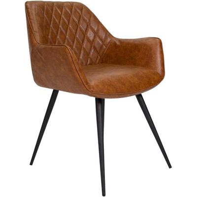 Mid.you , Cognac , Metall, Textil , 62x83x60 cm , gastro- und objekttauglich , Esszimmer, Esszimmerstühle, Stuhlsets Esszimmer Mid.you , Cognac , Metall, Textil , 62x83x60 cm , gastro- und objekttauglich , Esszimmer, Esszimmerstühle, Stuhlsets Esszimmer