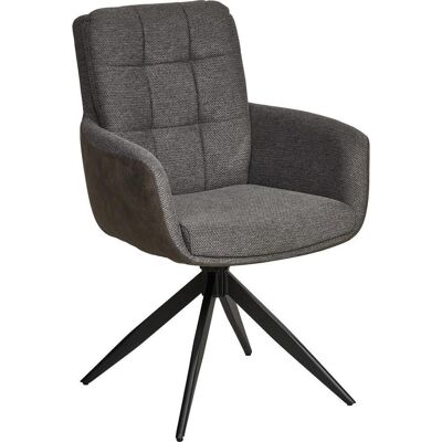 Livetastic , Grau , Holz, Metall, Textil , Pappel , Sperrholz , 60x93x66 cm , Sitzfläche 180° drehbar , Esszimmer, Esszimmerstühle, Polsterstühle Livetastic , Grau , Holz, Metall, Textil , Pappel , Sperrholz , 60x93x66 cm , Sitzfläche 180° drehbar , Esszimmer, Esszimmerstühle, Polsterstühle