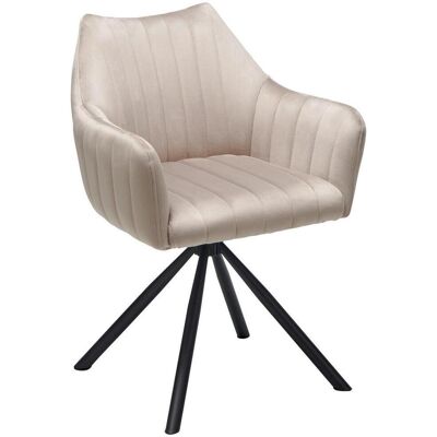 Livetastic , Schwarz, Beige , Metall, Textil , 60x83x59 cm , Livetastic , Schwarz, Beige , Metall, Textil , 60x83x59 cm ,