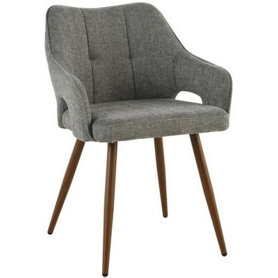 Livetastic , Grau , Holz, Metall, Textil , Pappel , Sperrholz , 55x80x60 cm , Esszimmer, Esszimmerstühle, Polsterstühle Livetastic , Grau , Holz, Metall, Textil , Pappel , Sperrholz , 55x80x60 cm , Esszimmer, Esszimmerstühle, Polsterstühle