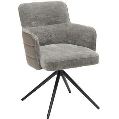 Livetastic , Grau, Schwarz , Metall, Textil , 58x82x64 cm , Sitzfläche 360° drehbar , Esszimmer, Esszimmerstühle, Lederstühle Esszimmer, Lederlook Stühle Livetastic , Grau, Schwarz , Metall, Textil , 58x82x64 cm , Sitzfläche 360° drehbar , Esszimmer, Esszimmerstühle, Lederstühle Esszimmer, Lederlook Stühle