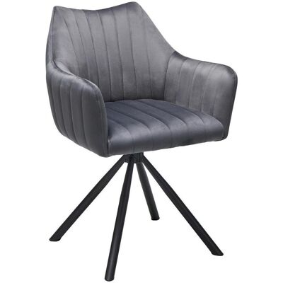 Livetastic , Grau, Schwarz , Metall, Textil , 60x83x59 cm , inklusive Armlehnen , Esszimmer, Esszimmerstühle, Polsterstühle Livetastic , Grau, Schwarz , Metall, Textil , 60x83x59 cm , inklusive Armlehnen , Esszimmer, Esszimmerstühle, Polsterstühle