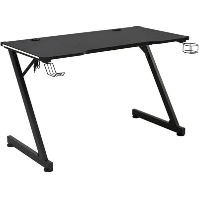 Möbelix , Schwarz , Metall, Holzwerkstoff , rechteckig , 120x75x60 cm , USB-Anschlüsse , Büromöbel, Schreibtische, Gaming-Tische Möbelix , Schwarz , Metall, Holzwerkstoff , rechteckig , 120x75x60 cm , USB-Anschlüsse , Büromöbel, Schreibtische, Gaming-Tische