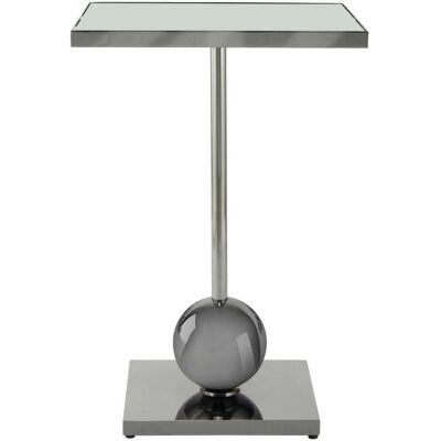 Kayoom , Graphitfarben , Glas , quadratisch , 42x62x42 cm , Kleinmöbel, Beistelltische Kayoom , Graphitfarben , Glas , quadratisch , 42x62x42 cm , Kleinmöbel, Beistelltische