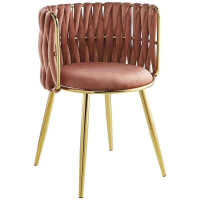 Kayoom , Altrosa , Metall , 57x80x53 cm , Esszimmer, Esszimmerstühle, Polsterstühle Kayoom , Altrosa , Metall , 57x80x53 cm , Esszimmer, Esszimmerstühle, Polsterstühle