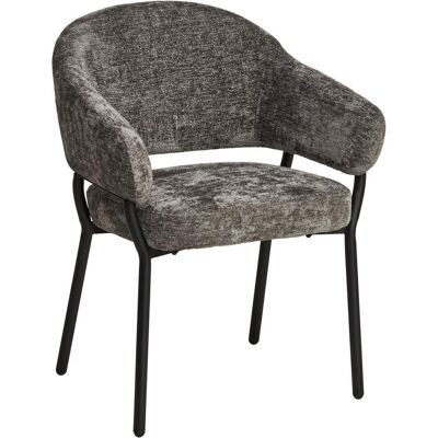 Livetastic , Anthrazit , Holz, Metall, Textil , Pappel , Sperrholz , 60x80x62 cm , Esszimmer, Esszimmerstühle, Polsterstühle Livetastic , Anthrazit , Holz, Metall, Textil , Pappel , Sperrholz , 60x80x62 cm , Esszimmer, Esszimmerstühle, Polsterstühle