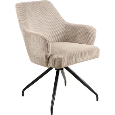 Livetastic , Schwarz, Beige , Holz, Metall, Textil , Pappel , Sperrholz , 57x86x65 cm , Sitzfläche 360° drehbar , Esszimmer, Esszimmerstühle, Polsterstühle Livetastic , Schwarz, Beige , Holz, Metall, Textil , Pappel , Sperrholz , 57x86x65 cm , Sitzfläche 360° drehbar , Esszimmer, Esszimmerstühle, Polsterstühle