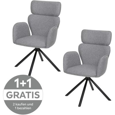 Möbelix , Dunkelgrau , Metall, Textil , 59x93x61 cm , Esszimmer, Esszimmerstühle, Polsterstühle Möbelix , Dunkelgrau , Metall, Textil , 59x93x61 cm , Esszimmer, Esszimmerstühle, Polsterstühle