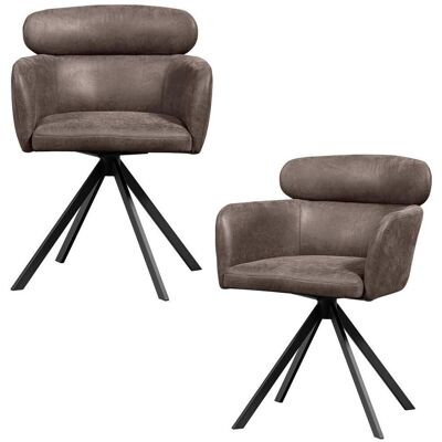 Livetastic , Grau, Schwarz , Metall, Textil , 58x80x60 cm , Sitzfläche 360° drehbar , Esszimmer, Esszimmerstühle, Drehstühle Esszimmer Livetastic , Grau, Schwarz , Metall, Textil , 58x80x60 cm , Sitzfläche 360° drehbar , Esszimmer, Esszimmerstühle, Drehstühle Esszimmer