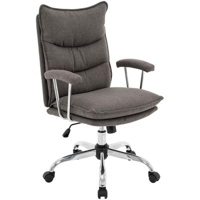 Möbelix , Grau, Chromfarben , Metall, Textil , 61x96-104x66 cm , Sitzfläche 360° drehbar , Büromöbel, Bürostühle, Schreibtischsessel Möbelix , Grau, Chromfarben , Metall, Textil , 61x96-104x66 cm , Sitzfläche 360° drehbar , Büromöbel, Bürostühle, Schreibtischsessel