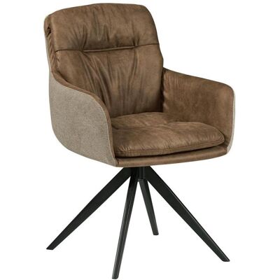 Kayoom , Braun , Metall , 57x87x64.5 cm , Esszimmer, Esszimmerstühle, Lederstühle Esszimmer, Lederlook Stühle Kayoom , Braun , Metall , 57x87x64.5 cm , Esszimmer, Esszimmerstühle, Lederstühle Esszimmer, Lederlook Stühle