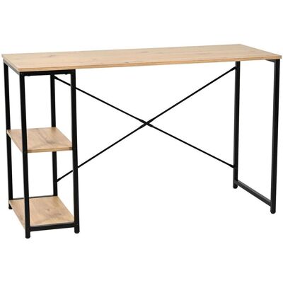 Möbelix , Schwarz, Eiche Artisan , Metall, Holzwerkstoff , rechteckig , 120x75x46 cm , Möbelix , Schwarz, Eiche Artisan , Metall, Holzwerkstoff , rechteckig , 120x75x46 cm ,