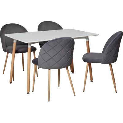 Livetastic , Grau, Weiß, Buchefarben , Holz, Metall, Textil, Holzwerkstoff , Buche , massiv , 120x51x75 cm , Livetastic , Grau, Weiß, Buchefarben , Holz, Metall, Textil, Holzwerkstoff , Buche , massiv , 120x51x75 cm ,