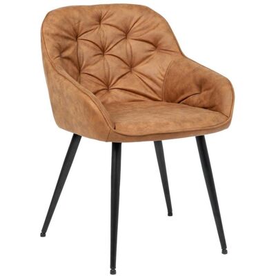 Livetastic , Braun , Metall, Textil , 55x80x61 cm , Esszimmer, Esszimmerstühle, Lederstühle Esszimmer, Lederlook Stühle Livetastic , Braun , Metall, Textil , 55x80x61 cm , Esszimmer, Esszimmerstühle, Lederstühle Esszimmer, Lederlook Stühle