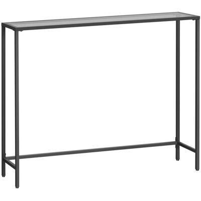 Mid.you , Schwarz , Metall, Glas , 100.5x80x20 cm , Kleinmöbel, Konsolentische Mid.you , Schwarz , Metall, Glas , 100.5x80x20 cm , Kleinmöbel, Konsolentische