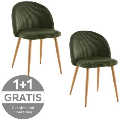 Livetastic , Grün , Holz, Metall, Textil , Pappel , Sperrholz , 51x78x52 cm , Esszimmer, Esszimmerstühle, Polsterstühle Livetastic , Grün , Holz, Metall, Textil , Pappel , Sperrholz , 51x78x52 cm , Esszimmer, Esszimmerstühle, Polsterstühle