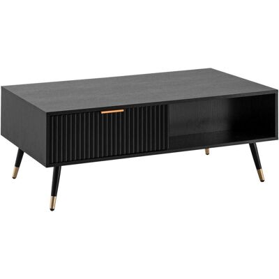 Mid.you , Schwarz , Metall , 2 Schublade(n) Schubladen , rechteckig , 60x43x110 cm , Wohnzimmer, Wohnzimmertische, Couchtische, Couchtische mit Laden Mid.you , Schwarz , Metall , 2 Schublade(n) Schubladen , rechteckig , 60x43x110 cm , Wohnzimmer, Wohnzimmertische, Couchtische, Couchtische mit Laden