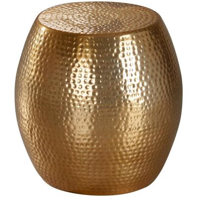 Wohnling Beistelltisch - 42x42x42cm Gold Aluminium Orientalisch Rund Wohnling Beistelltisch - 42x42x42cm Gold Aluminium Orientalisch Rund