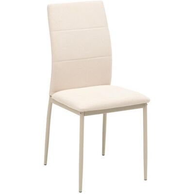 Mid.you , Champagner, Beige , Metall, Textil , 43x93x54 cm , Esszimmer, Esszimmerstühle, Polsterstühle Mid.you , Champagner, Beige , Metall, Textil , 43x93x54 cm , Esszimmer, Esszimmerstühle, Polsterstühle