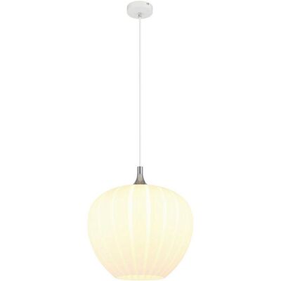 Globo , Weiß, Chromfarben , Metall, Glas , Kugel , 120 cm , CE , beliebig kürzbar , Globo , Weiß, Chromfarben , Metall, Glas , Kugel , 120 cm , CE , beliebig kürzbar ,