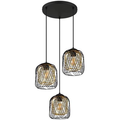 Globo , Schwarz, Goldfarben , Metall, Kunststoff , 150 cm , CE , beliebig kürzbar , Globo , Schwarz, Goldfarben , Metall, Kunststoff , 150 cm , CE , beliebig kürzbar ,