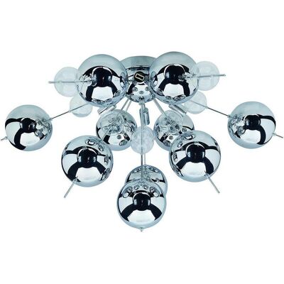 Näve Moderne Chrom Deckenleuchte - Hängelampe Näve Moderne Chrom Deckenleuchte - Hängelampe